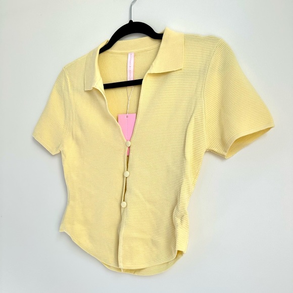 RUNAWAY THE KNIT TOP - BUTTER - Picture 5 of 7